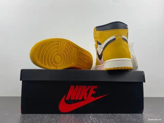One Kick 1 DZ5485-701 Ochre Air Yellow OG High Jordan 0604